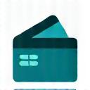 Icono de multi-cartera para gestión de fondos por departamento