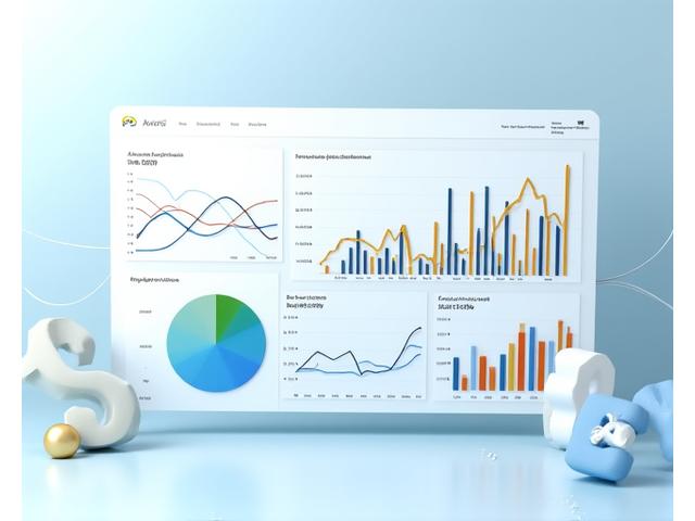 Panel de control de análisis financiero con gráficos y métricas de conversión en tiempo real.