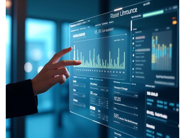 Pantalla de un dashboard financiero complejo con múltiples gráficos y datos de divisas globales en un entorno empresarial moderno